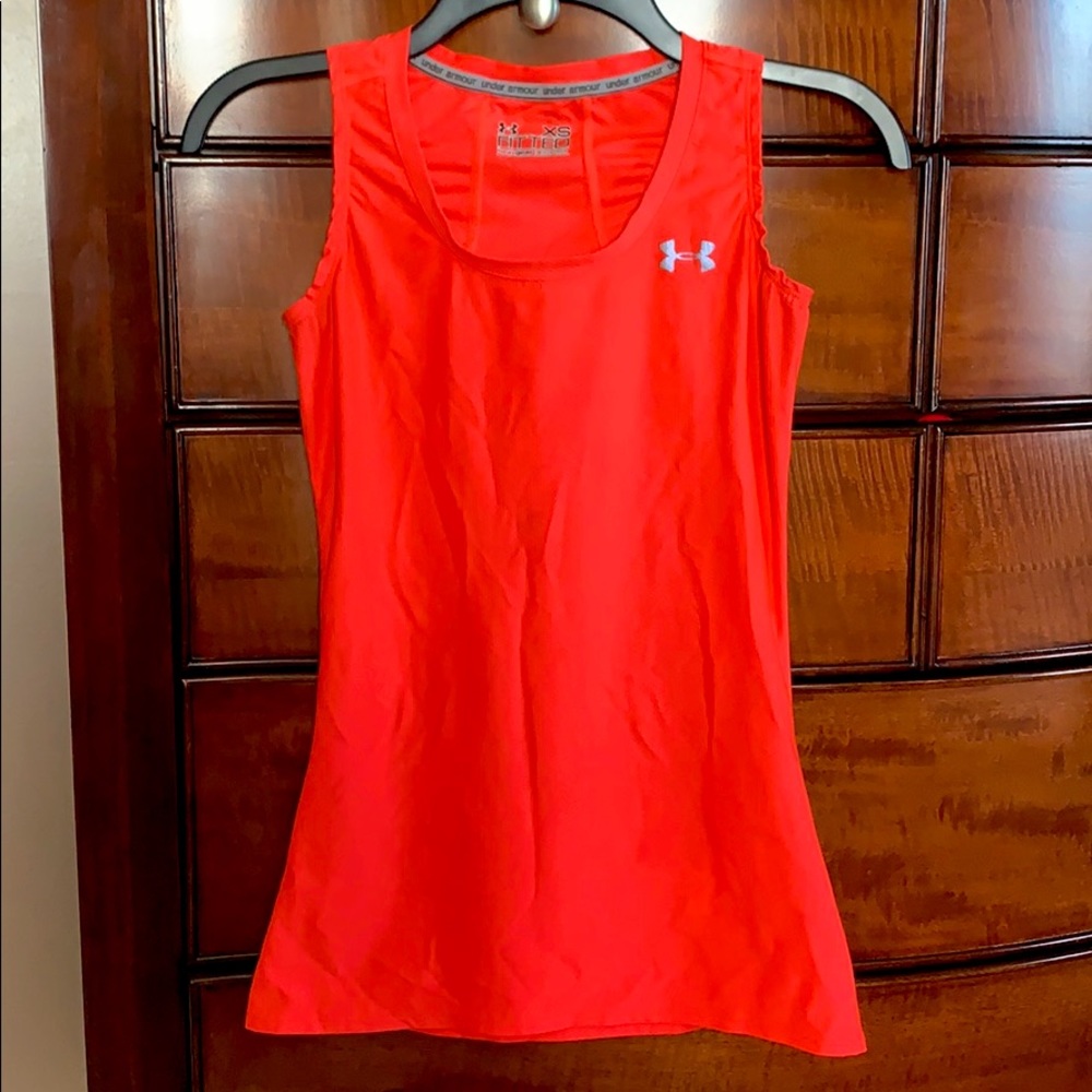 Under Armour Coral Fitted Tank